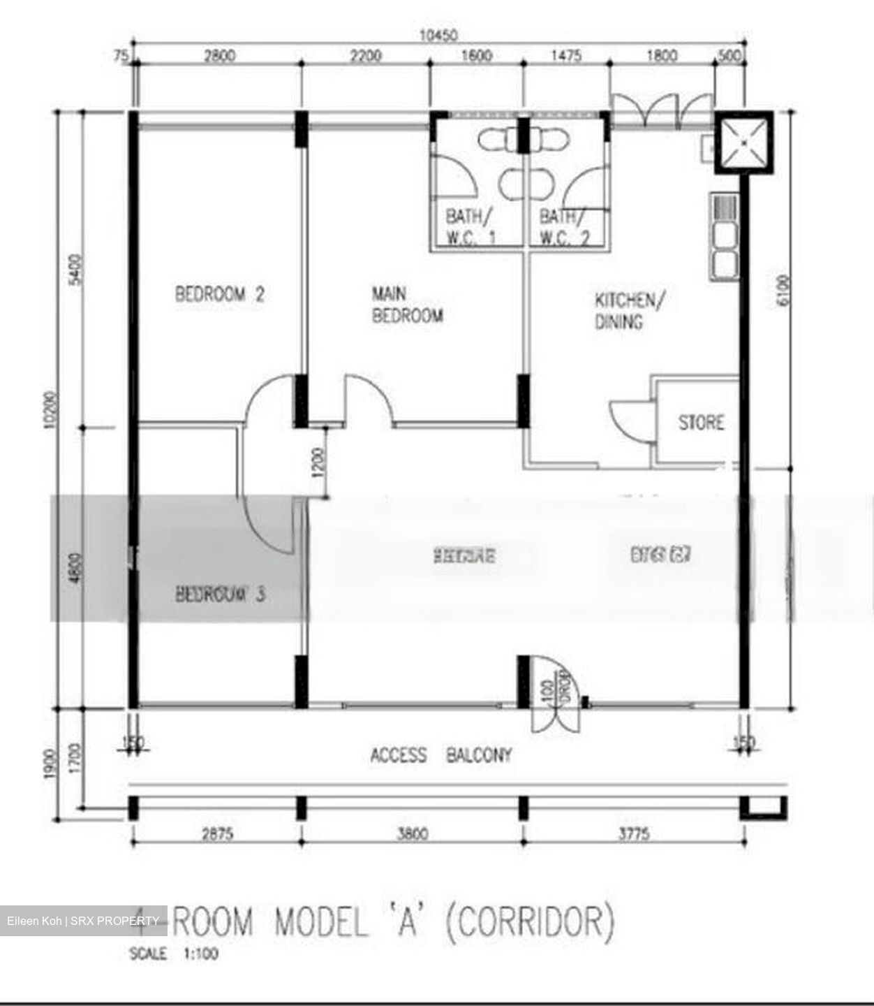 Blk 406 Fajar Road (Bukit Panjang), HDB 4 Rooms #592001801